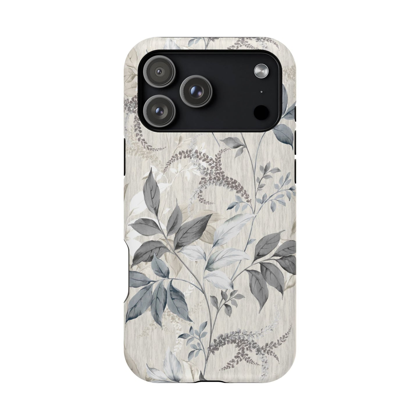 Luxury Leaves (MagSafe version): Artistic case for iPhone, Samsung Galaxy and Google Pixel