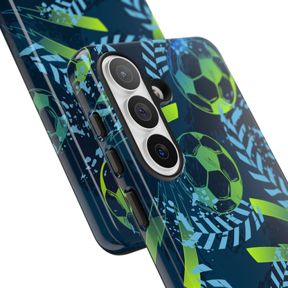 Football Grunge: Sporty Phone Case for iPhone, Samsung Galaxy and Google Pixel