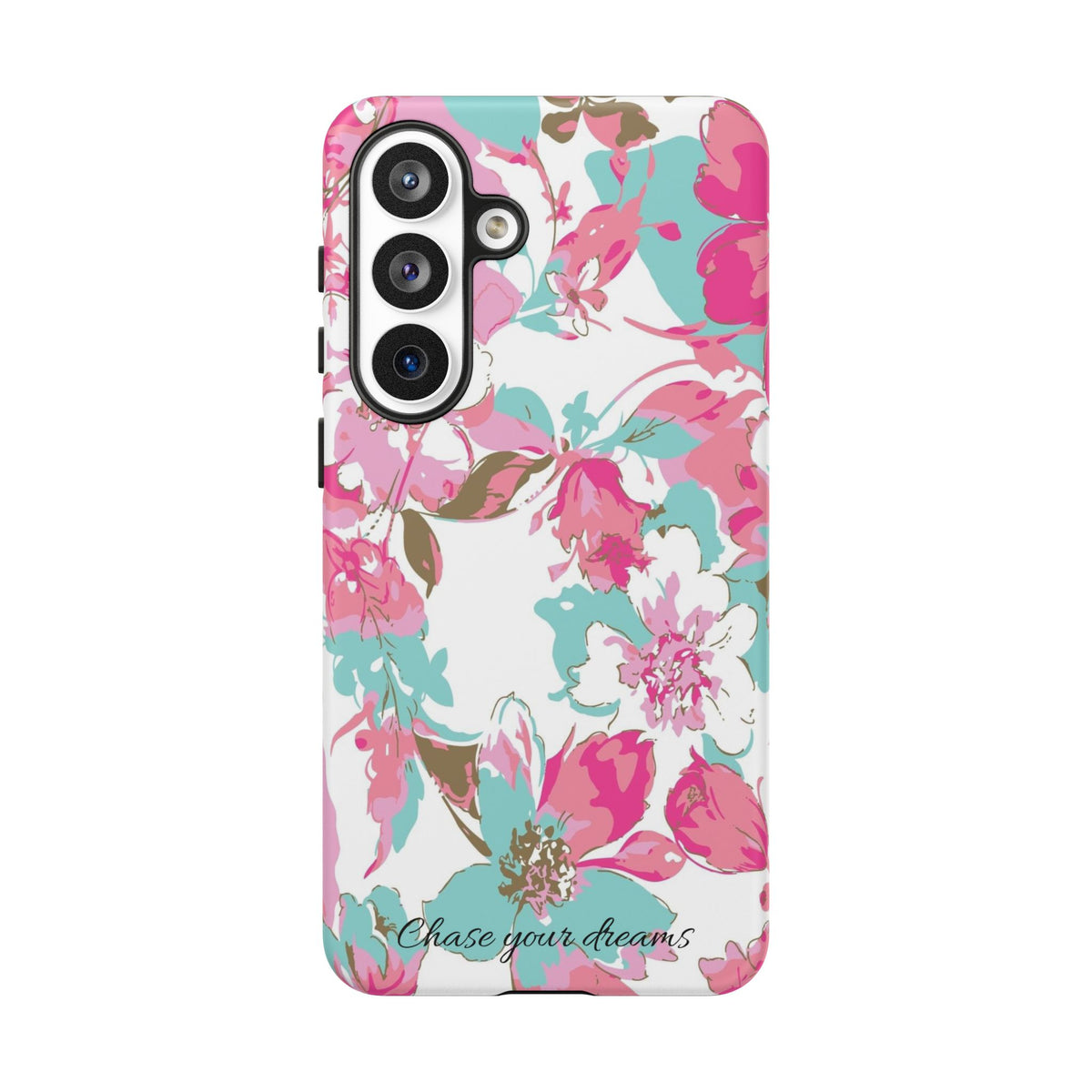 Chase your dreams: Artistic and elegant phone case for Apple iPhone, Samsung Galaxy and Pixel devices
