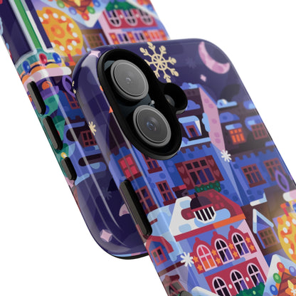 Christmas Fair in Old Town: Holiday-Themed case for iPhone, Samsung Galaxy and Google Pixel