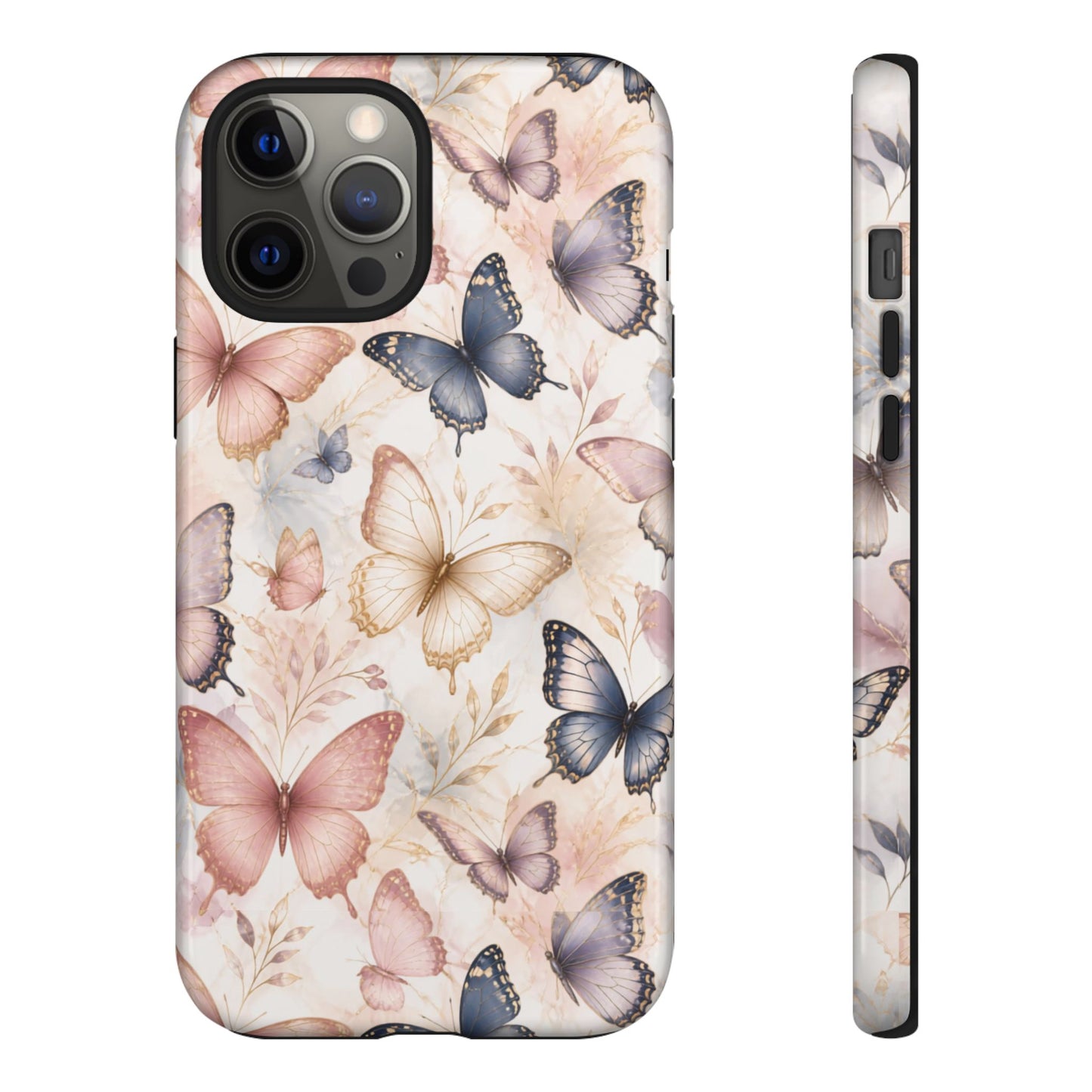 Butterfly Pastels Phone Case: Tough Case for iPhone and Samsung Galaxy devices