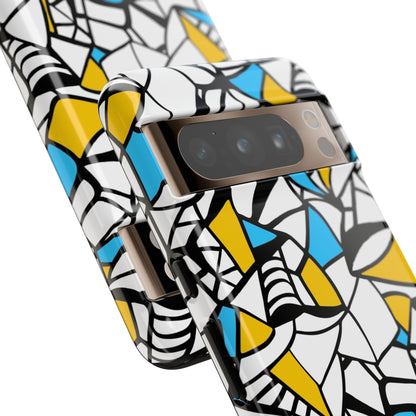 Abstract Graffiti: Tough Cases for iPhone, Galaxy and Pixel devices