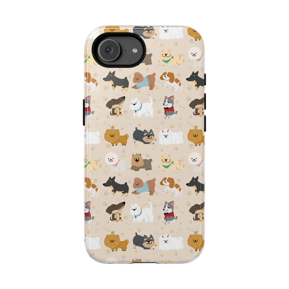 Cute Dogs: Tough Case for iPhone, Samsung Galaxy and Google Pixel devices