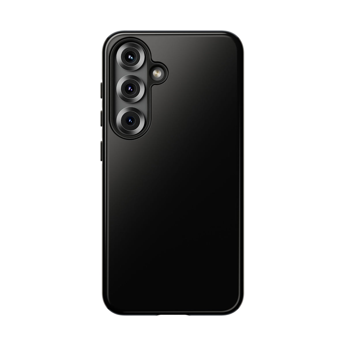 Space Black: Pure black phone case for iPhone, Samsung Galaxy and Google Pixel devices