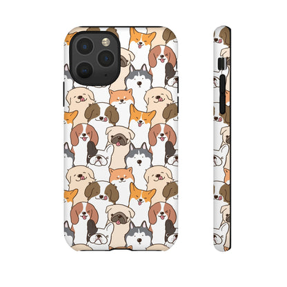 Cute Dogs Charm Phone Case for iPhone, Samsung Galaxy and Google Pixel devices