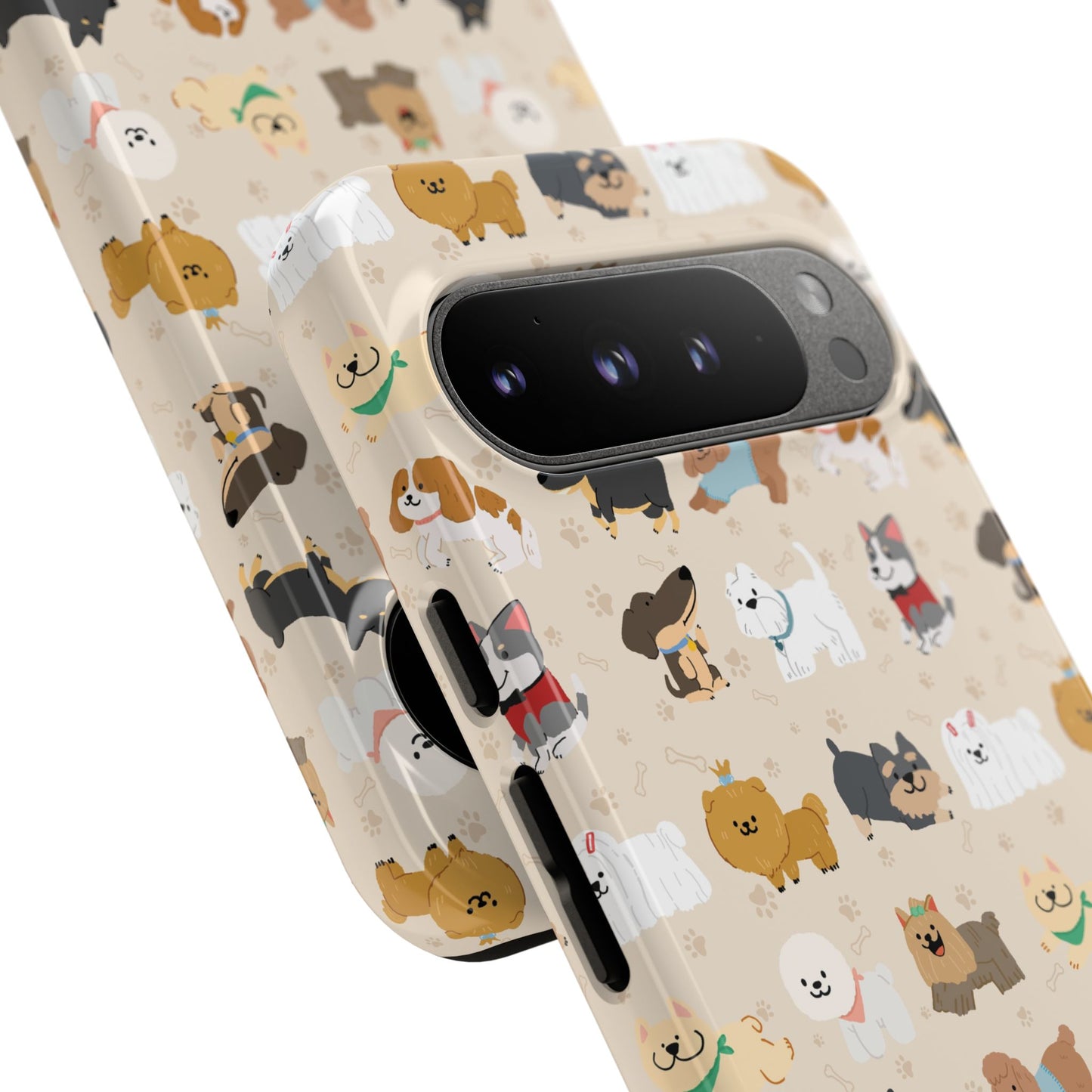Cute Dogs: Tough Case for iPhone, Samsung Galaxy and Google Pixel devices