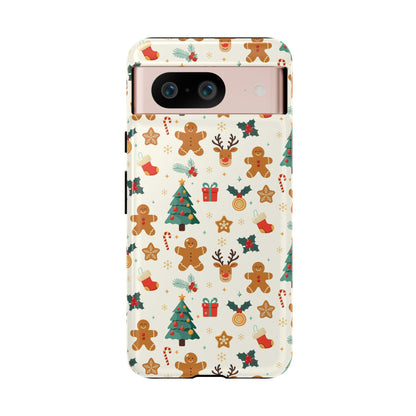 Gingerbread Holidays: Xmas-themed phone case for iPhone, Samsung and Google Pixel