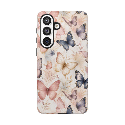 Butterfly Pastels Phone Case: Tough Case for iPhone and Samsung Galaxy devices