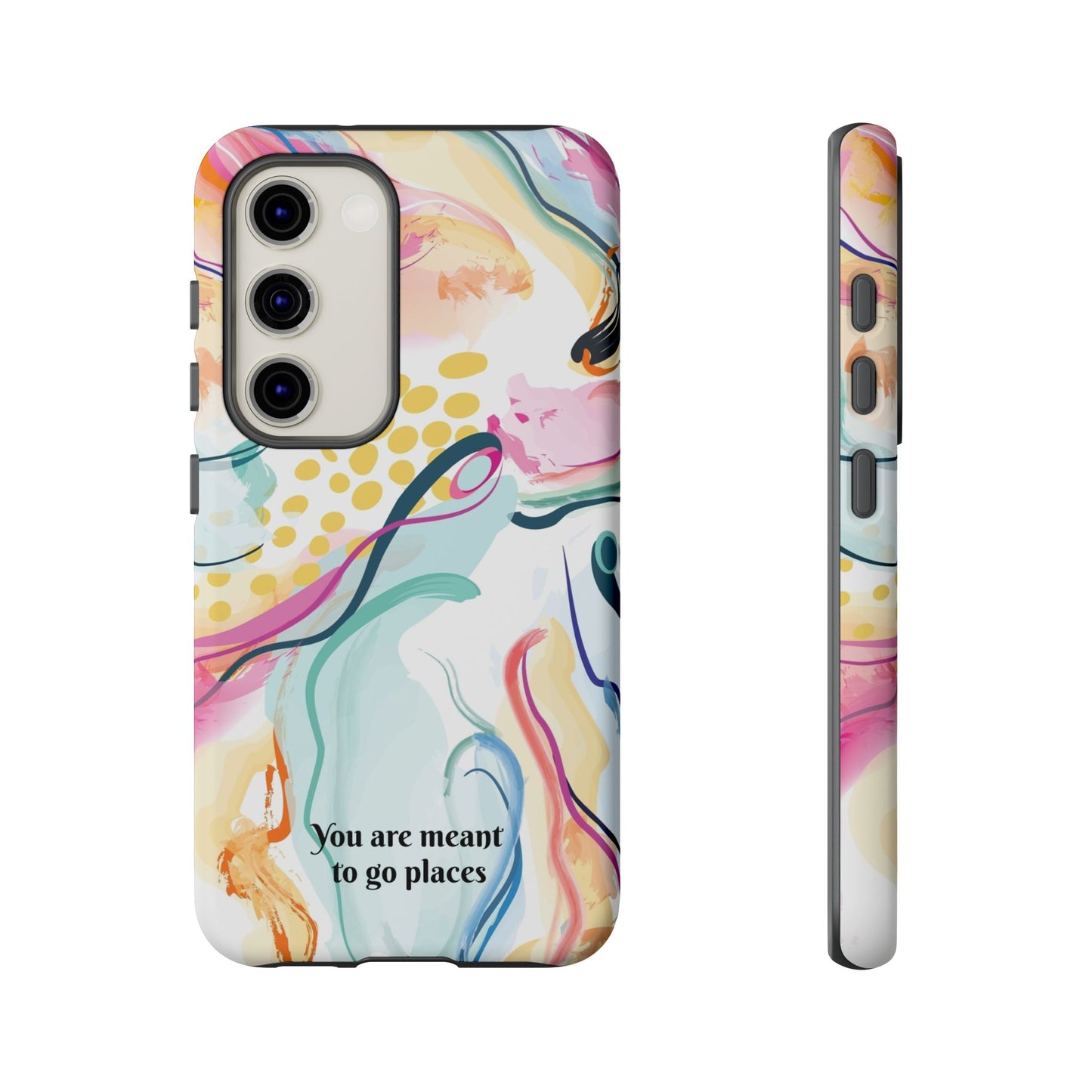 You are meant to go places: Tough Cases for iPhone, Samsung Galaxy and Google Pixel devices