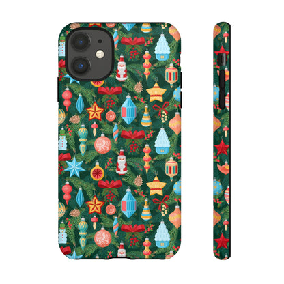 Christmas Tree Holiday-Themed Phone Case for iPhone, Samsung Galaxy and Google Pixel devices