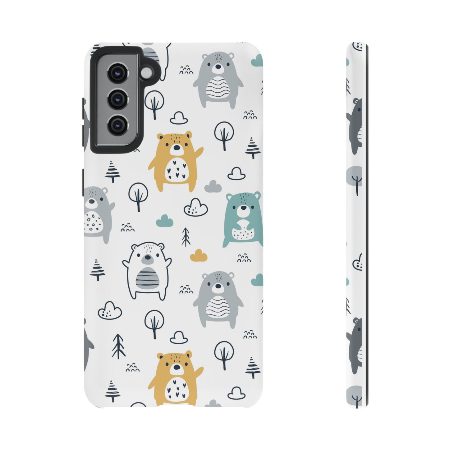 Bear Friends: Cute Phone Case for iPhone, Samsung Galaxy and Google Pixel devices