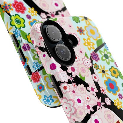 Four Seasons: Fall, Winter, Spring and Summer inspired phone case for iPhone, Samsung Galaxy and Google Pixel devices