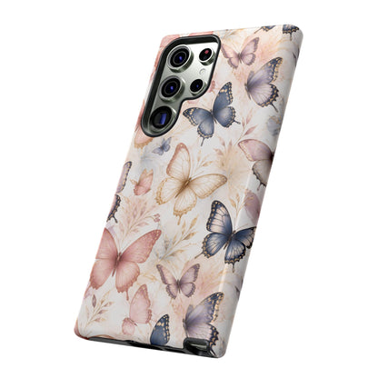Butterfly Pastels Phone Case: Tough Case for iPhone and Samsung Galaxy devices