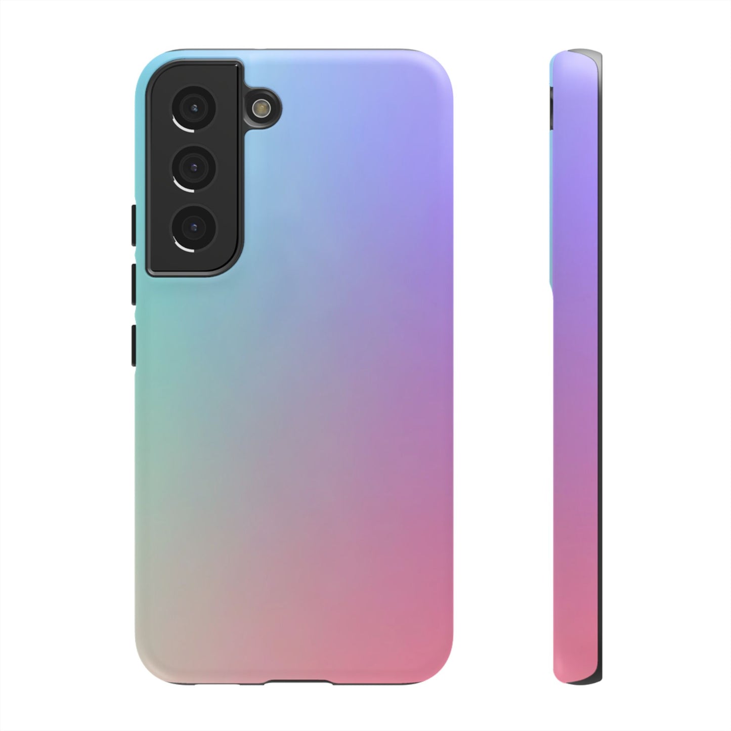 Cotton Candy: Quadcolor Pastel Gradient Tough Case for iPhone, Samsung Galaxy and Google Pixel devices