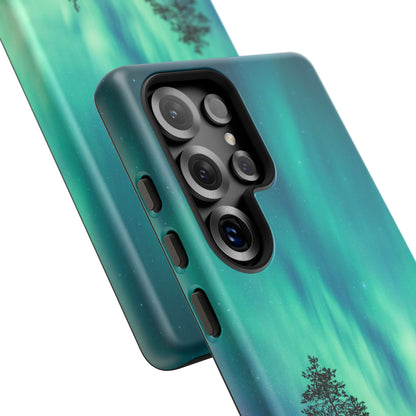 Show Them What You're Worth: Aurora Borealis-Inspired phone case for iPhone, Samsung Galaxy and Pixel devices