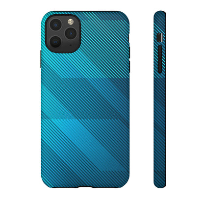 Blue Elegance: Tough Case for iPhone, Samsung Galaxy and Google Pixel devices