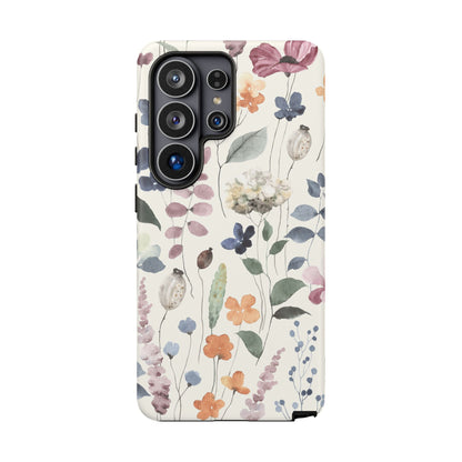 Floral Prints Phone Case for iPhone, Samsung Galaxy and Pixel devices
