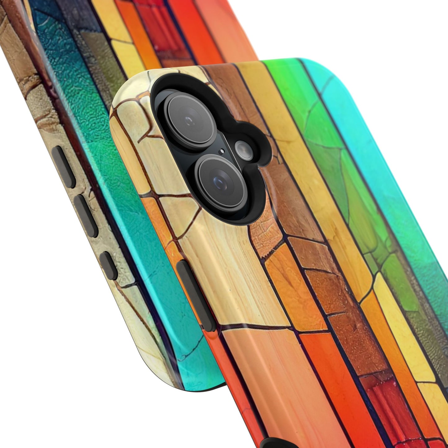 Stained Glass Design MagSafe Case for iPhone