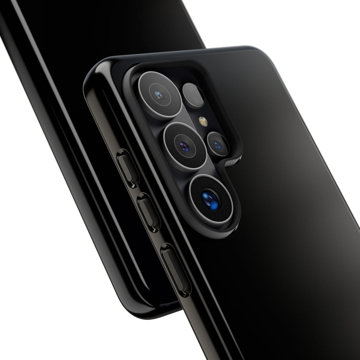 Space Black: Pure black phone case for iPhone, Samsung Galaxy and Google Pixel devices