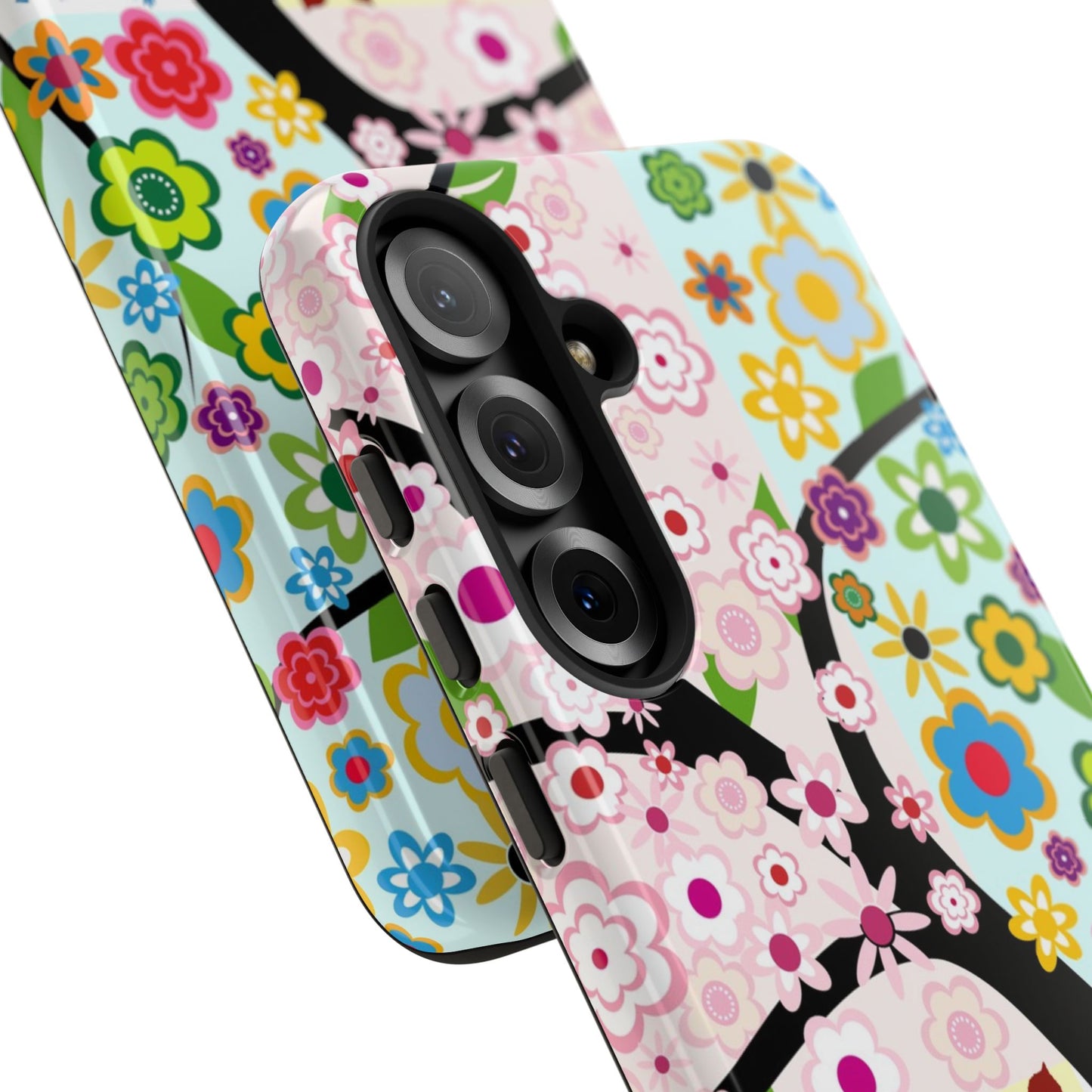 Four Seasons: Fall, Winter, Spring and Summer inspired phone case for iPhone, Samsung Galaxy and Google Pixel devices