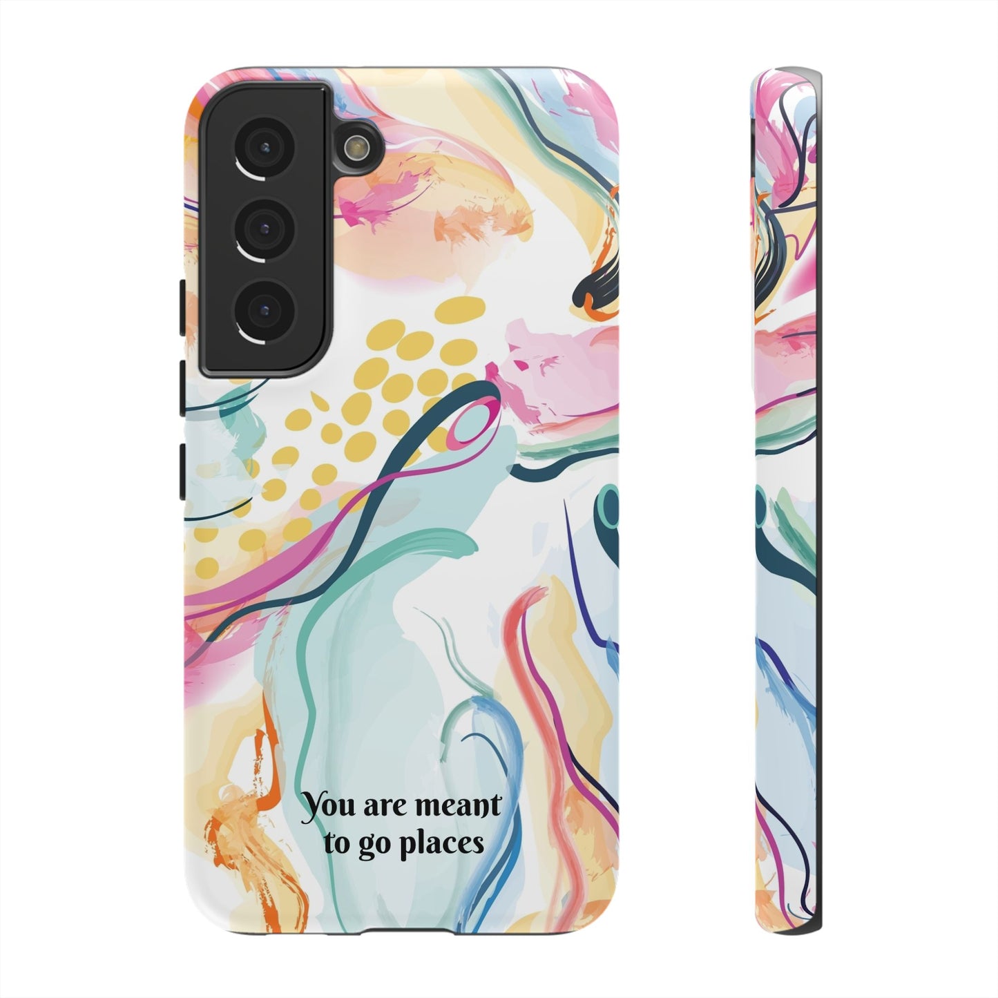 You are meant to go places: Tough Cases for iPhone, Samsung Galaxy and Google Pixel devices