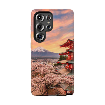 Cherry Blossoms Mt. Fuji phone case for iPhone, Galaxy and Pixel devices