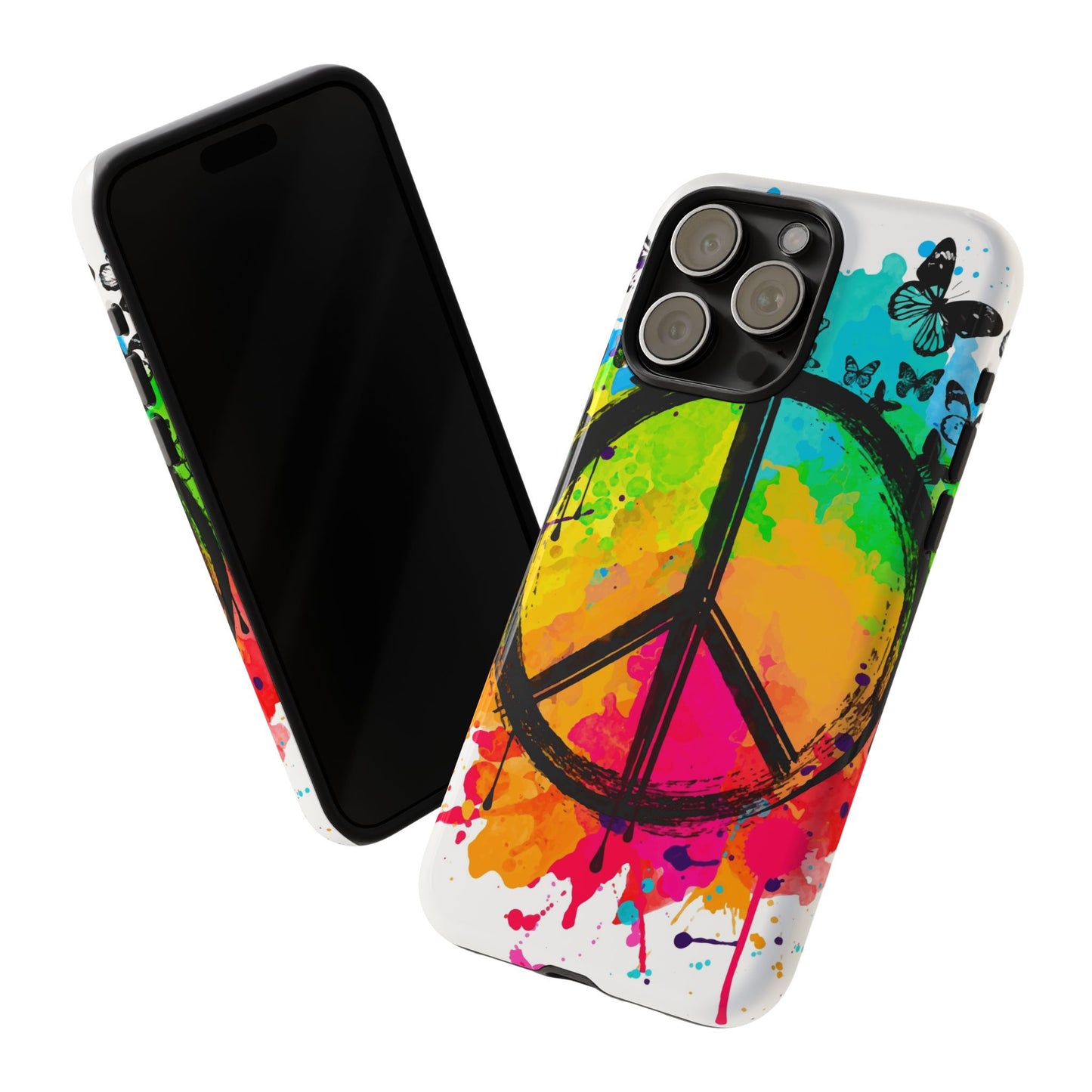 Peace Bloom: Inspiring Phone Case for iPhone and Samsung Galaxy
