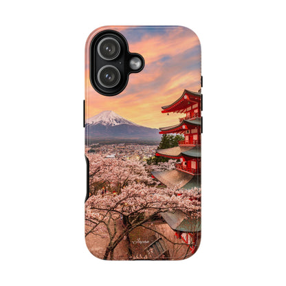 Mt. Fuji Sakura Dreams Phone Case for iPhone, Samsung Galaxy and Google Pixel devices