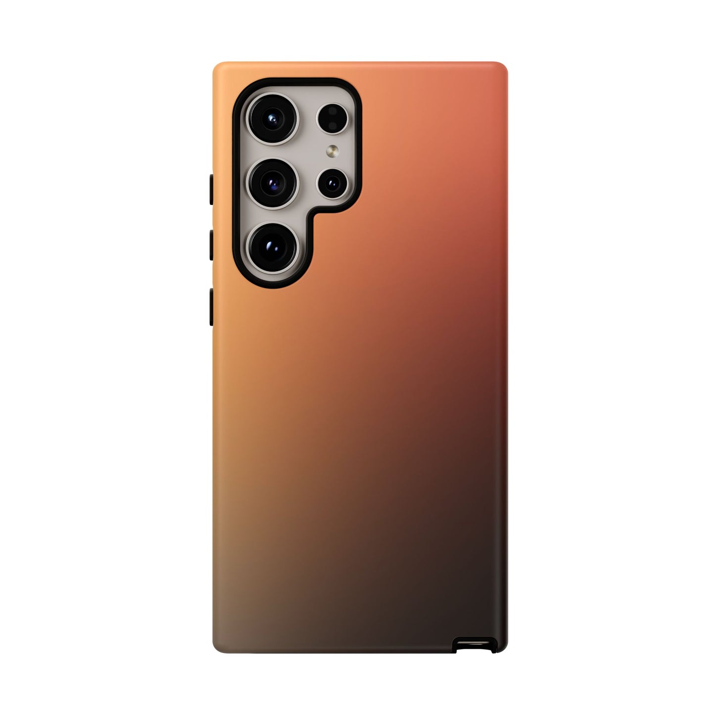 Midnight Peach: Luxury Phone Case for Samsung Galaxy Phones