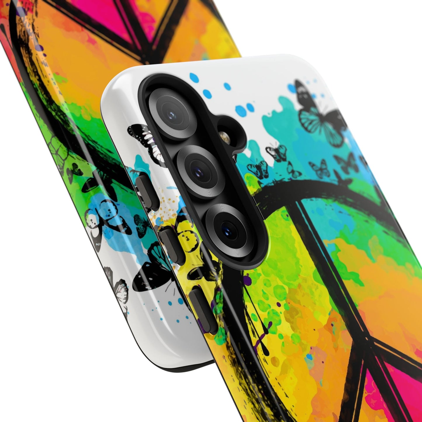Peace Bloom: Inspiring Phone Case for iPhone and Samsung Galaxy