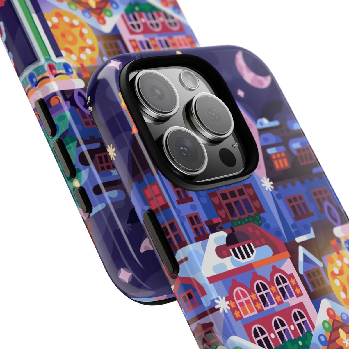 Christmas Fair in Old Town: Holiday-Themed case for iPhone, Samsung Galaxy and Google Pixel