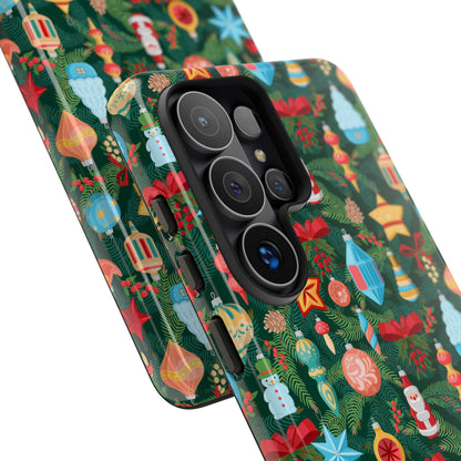 Christmas Tree Holiday-Themed Phone Case for iPhone, Samsung Galaxy and Google Pixel devices