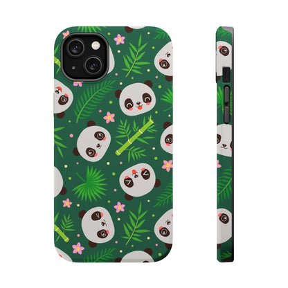 Cute Panda: Phone case for Apple iPhone (MagSafe compatible)