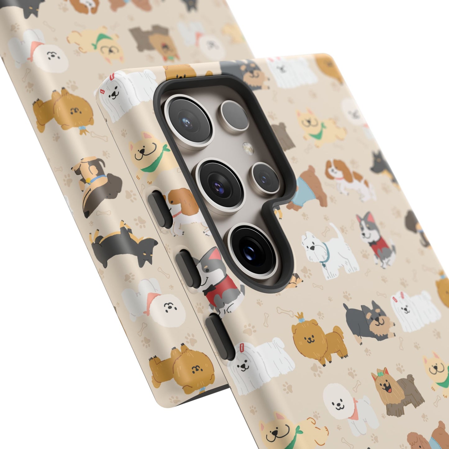 Cute Dogs: Tough Case for iPhone, Samsung Galaxy and Google Pixel devices