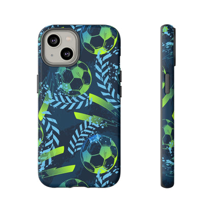 Football: Protective phone case for iPhone, Samsung Galaxy and Google Pixel phones