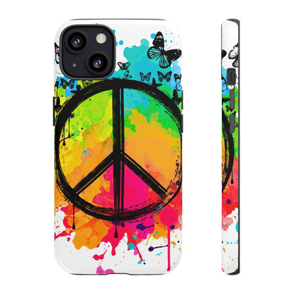 Peace Bloom: Inspiring Phone Case for iPhone and Samsung Galaxy