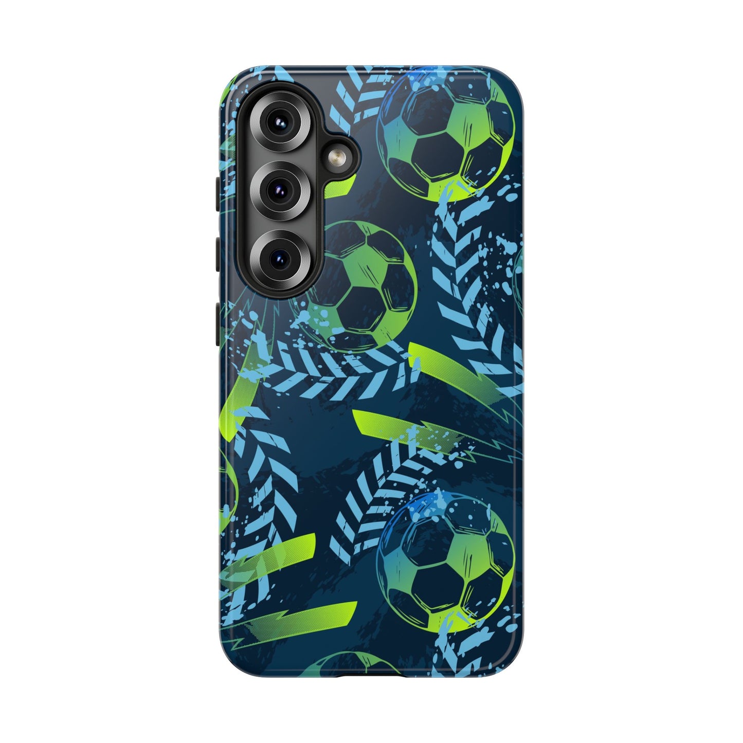 Football Grunge: Sporty Phone Case for iPhone, Samsung Galaxy and Google Pixel