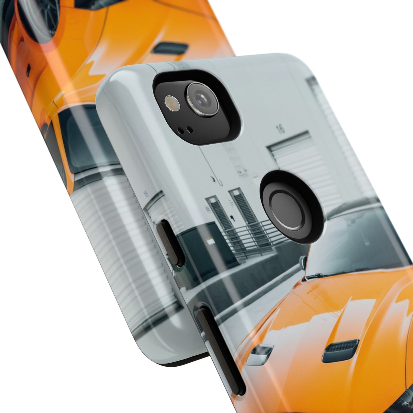 HUSTLE: Sports Car-Inspired Tough Case for iPhone, Samsung Galaxy and Google Pixel devices