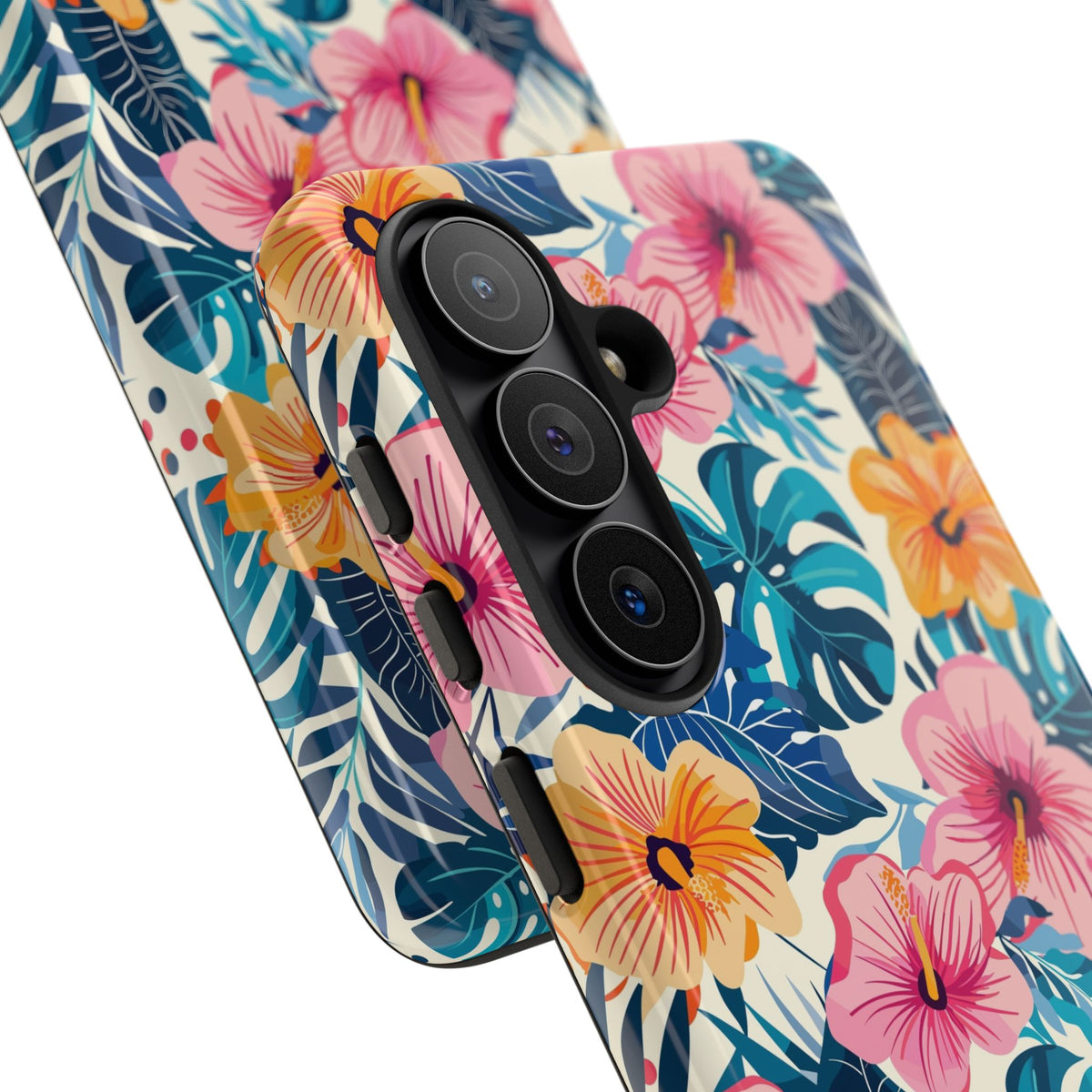 Hibiscus Bloom: Cute Floral Phone Case for iPhone, Samsung and Google Pixel