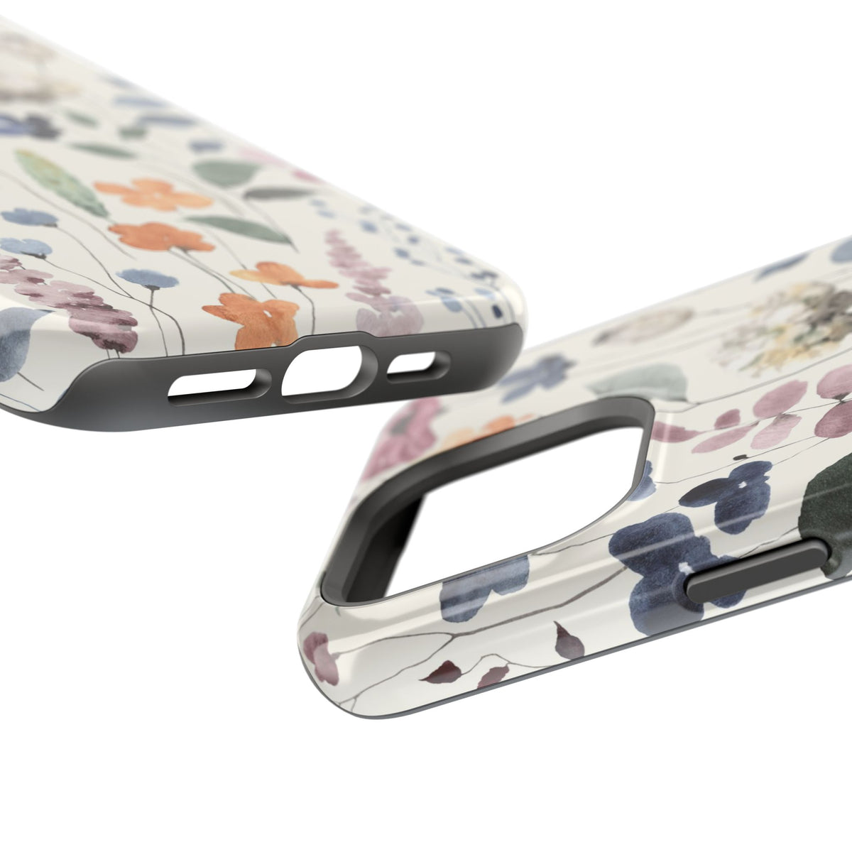 Floral prints phone case for iPhone (MagSafe version)