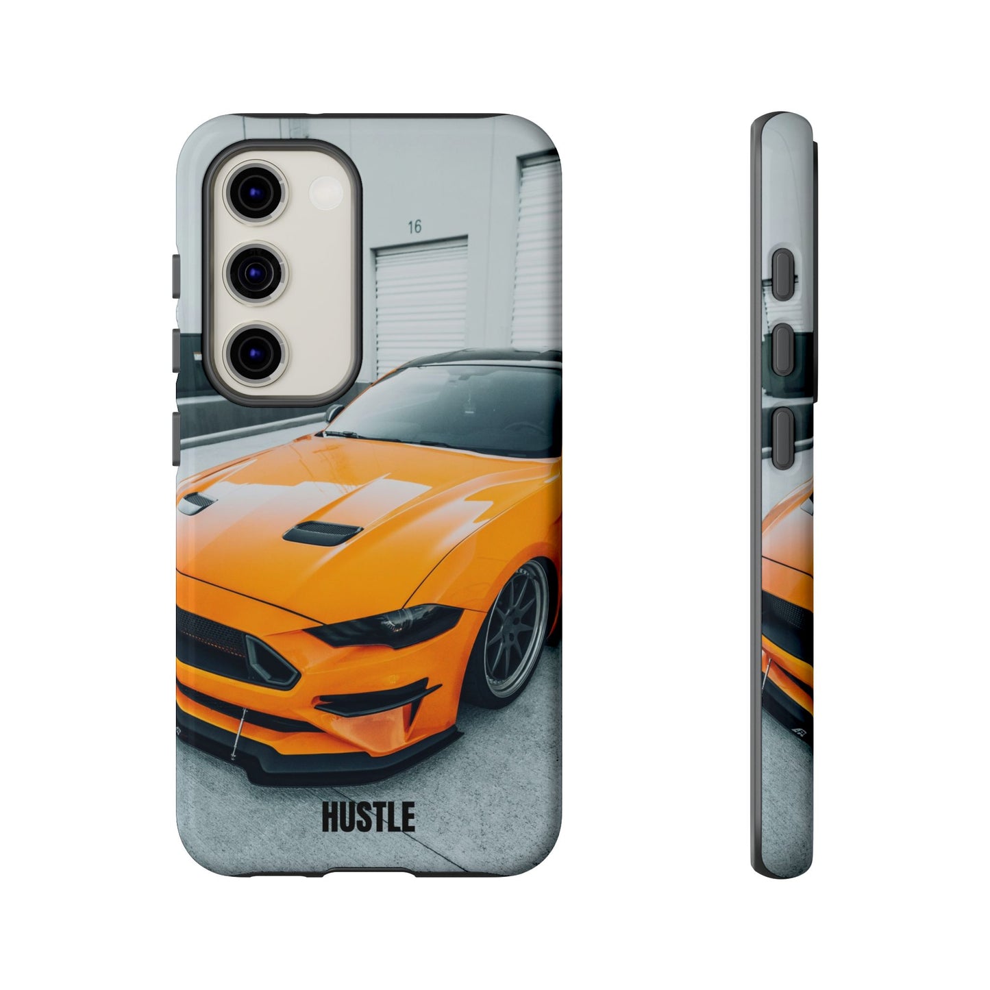HUSTLE: Sports Car-Inspired Tough Case for iPhone, Samsung Galaxy and Google Pixel devices