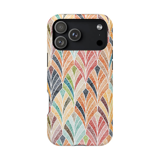 Boho (MagSafe version): Bohemian-style Artistic Phone Case for iPhone