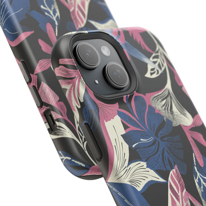 Tropique (MagSafe version): Palm & Fall Fusion Phone Case for iPhone
