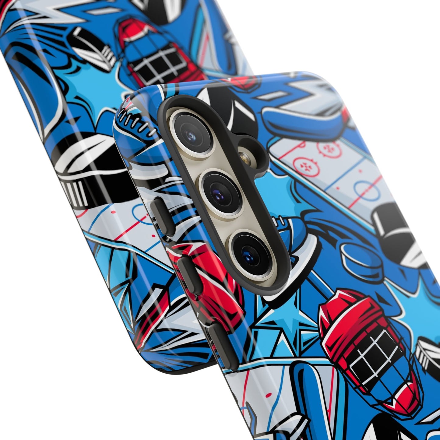 Ice Hockey PowerPlay: Sports-Inspired Phone Case for iPhone, Samsung Galaxy and Google Pixel devices