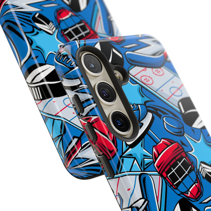 Ice Hockey PowerPlay: Sports-Inspired Phone Case for iPhone, Samsung Galaxy and Google Pixel devices