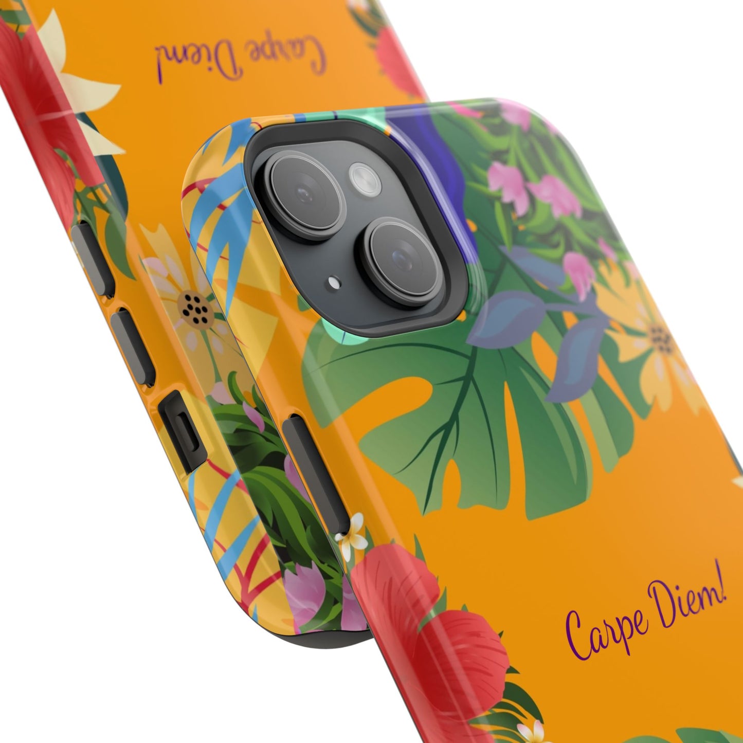 Carpe Diem: Colorful MagSafe Phone Case for iPhone