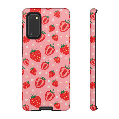 Berry Strawberry: Fruit-inspired phone case for iPhone, Samsung Galaxy and Google Pixel devices