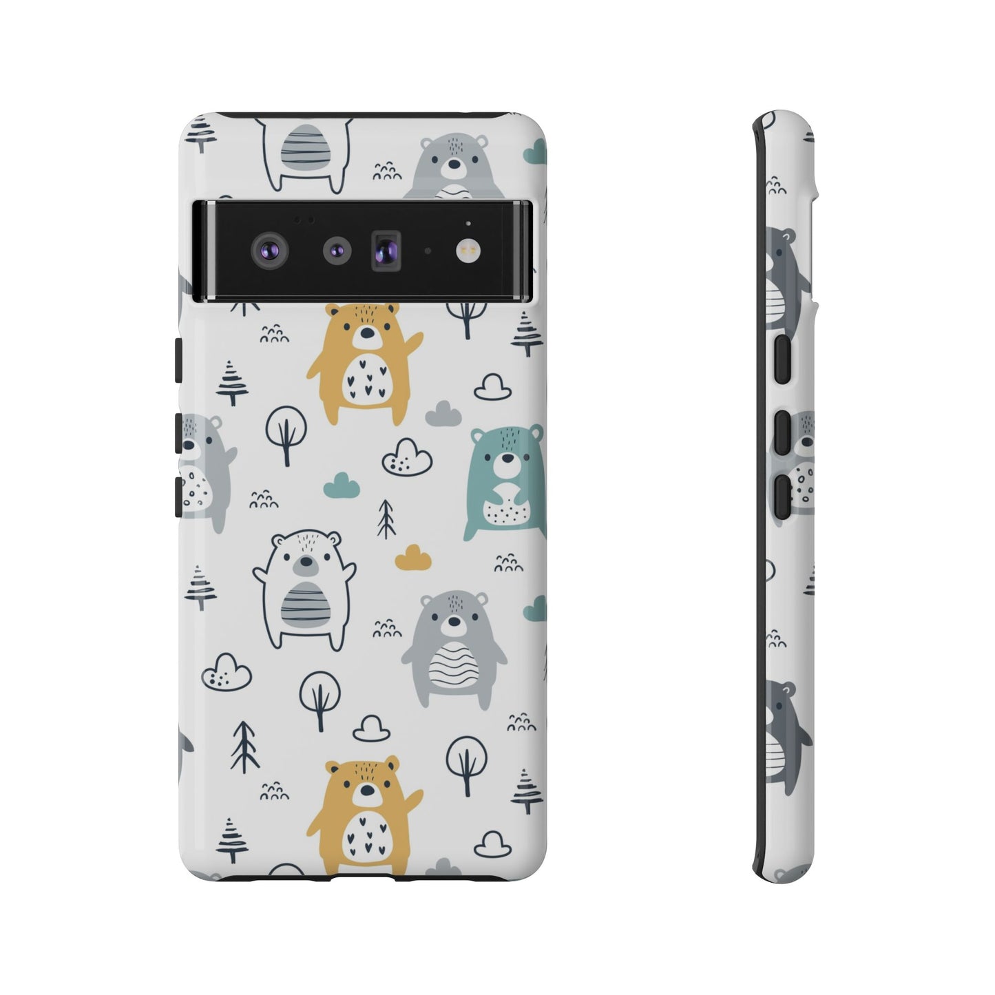 Bear Friends: Cute Phone Case for iPhone, Samsung Galaxy and Google Pixel devices