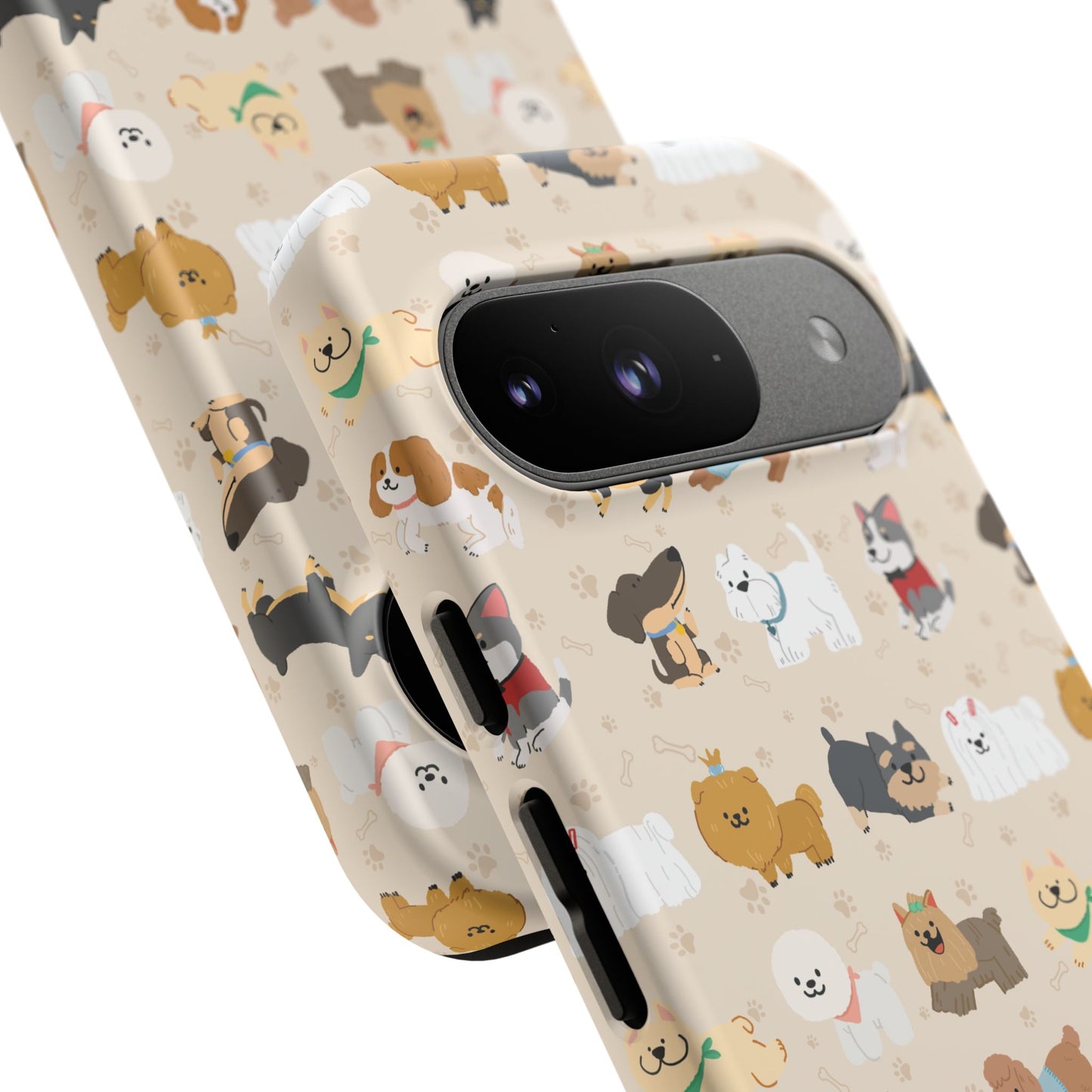 Cute Dogs: Tough Case for iPhone, Samsung Galaxy and Google Pixel devices
