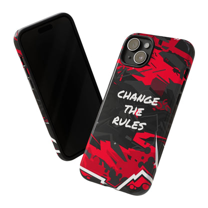 Verander de regels: stevige hoes voor iPhone-, Galaxy- en Pixel-apparaten